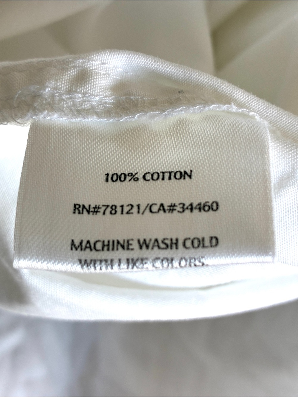 Eileen Fisher White Organic Cotton Crop Pants 1X Button Hem - Picture 7 of 10